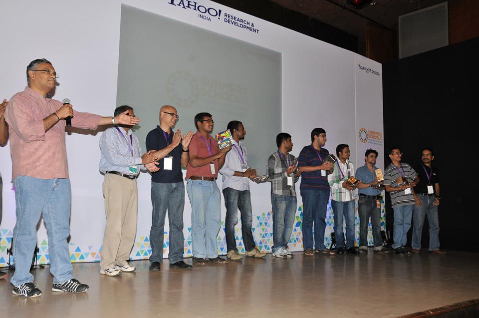 Jayaprakash Sundararaj participating in Yahoo Research and Development - Summer School on Semantic Web and Search.